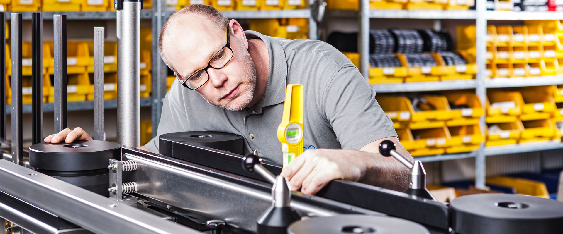 Mitarbeiter bei der Arbeit