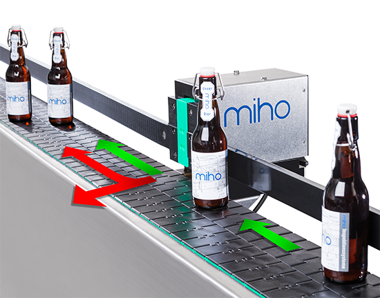Multi-Ausleitsystem für Flaschen miho HSPM