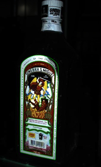 Flasche Ginebra S Miguel